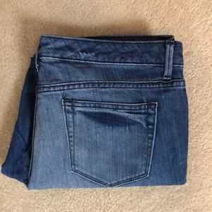 PG 1569 Banana republic blue jeans. Sz12